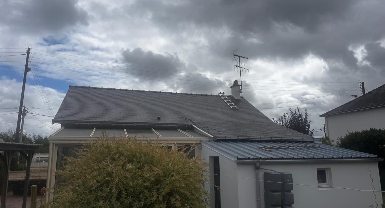 Rénovation de toiture et faîtage